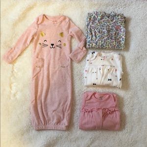 NB Pajamas (4 pairs)